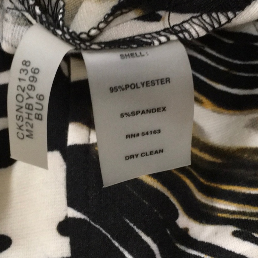 Calvin Klein Animal Printed Dress - Picture 6 of 6